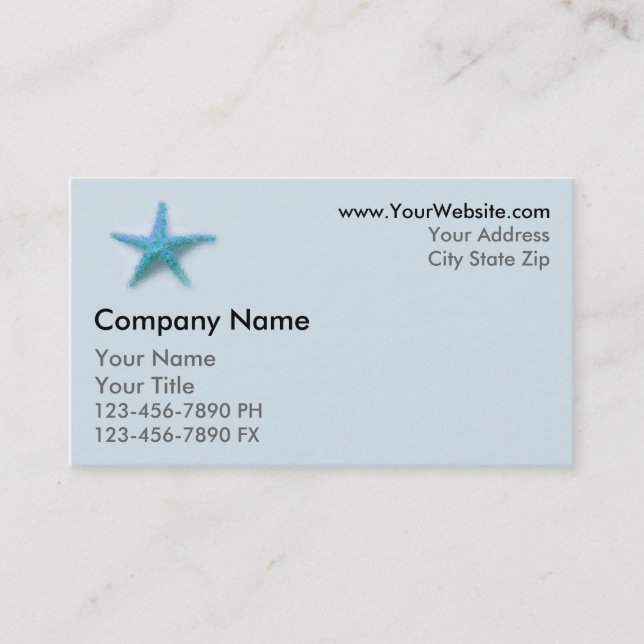 Starfish Business Card (Front)