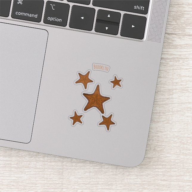 Starfish cartoon illustration (Detail)