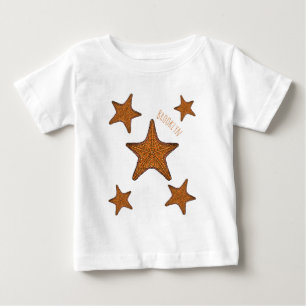 Starfish cartoon illustration  baby T-Shirt
