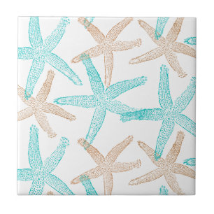 Starfish  ceramic tile