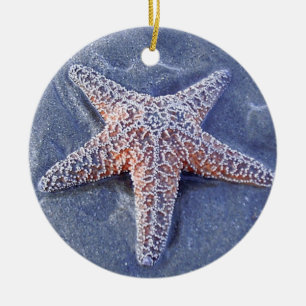 Starfish Christmas Oranament Ceramic Tree Decoration