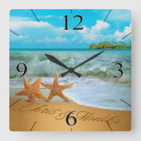 Starfish Couple ASK ME TO PUT NAMES IN THE SAND