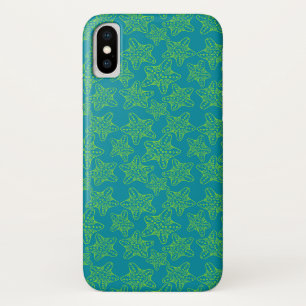 Starfish Crowd Pattern   Monogram iPhone X Case