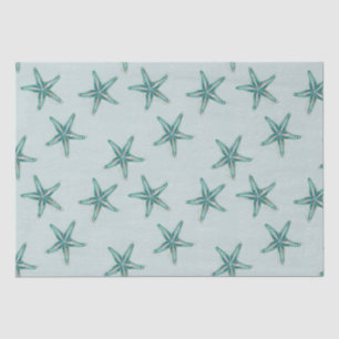 Starfish design tissue paper