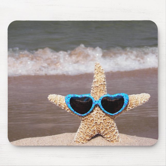 starfish in a bikini mouse pad (Front)