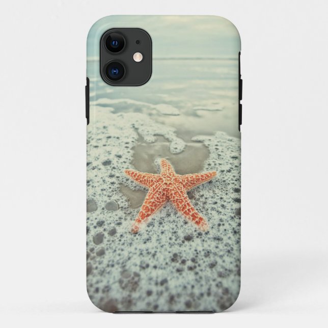 Starfish in Surf Barely There iphone 5/5s case (Back)