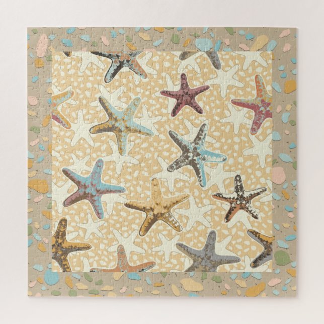 Starfish in the Sand Puzzle (Vertical)