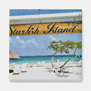 Starfish Island Belise Magnet