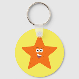 Starfish Key Ring