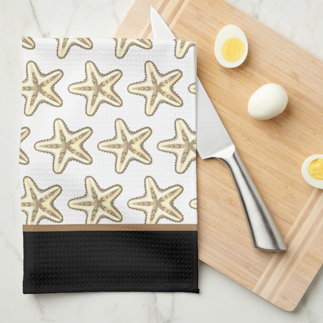 Starfish Kitchen Dish Towel (Quarter Fold)