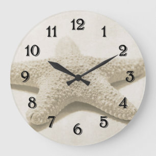 Starfish Large Clock