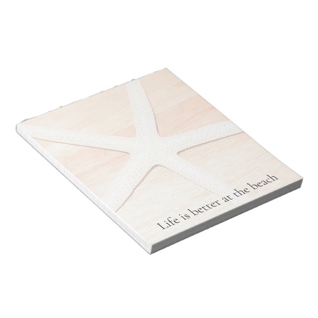 Starfish Notepad (Angled)