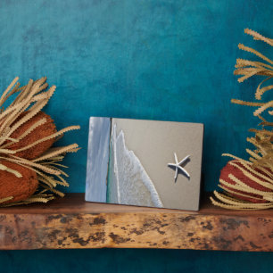 Starfish On A Remote Beach Plaque