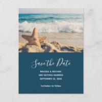 Starfish on a Sandy Beach Photograph
