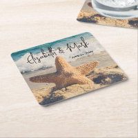 Starfish on a Sandy Beach Photograph Wedding