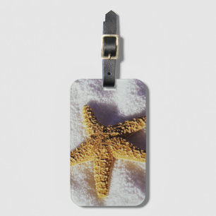 Starfish On A Towel Luggage Tag