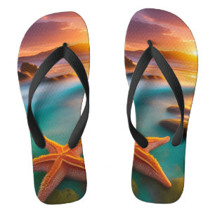 Starfish on beach at Dawn Thongs