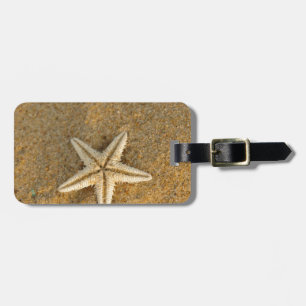 Starfish On Sand Luggage Tag
