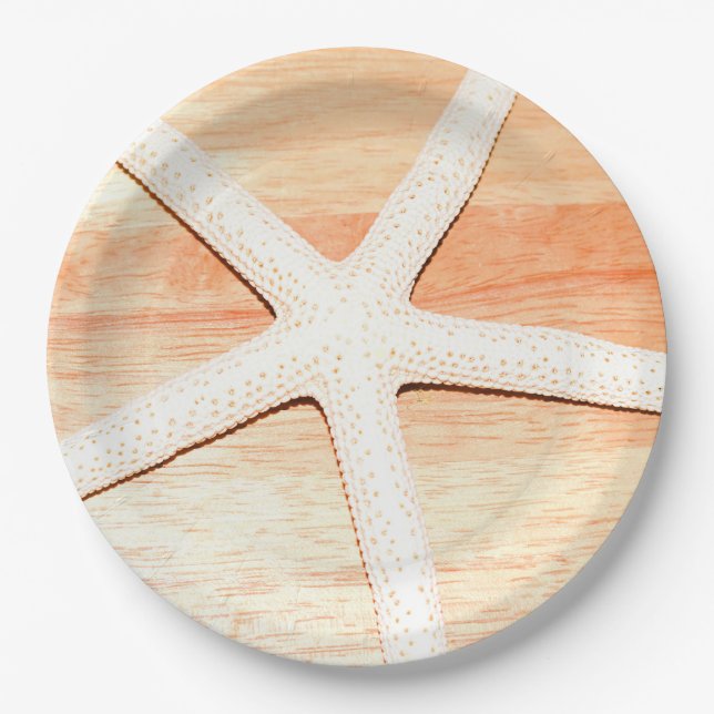 Starfish Paper Plate (Front)