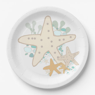 Starfish Paper Plates
