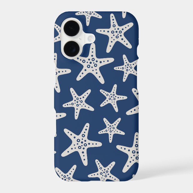Starfish Pattern Blue (Back)