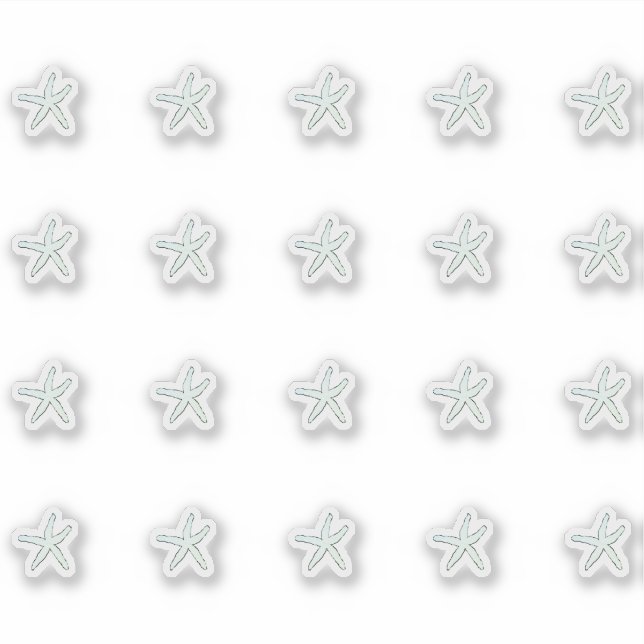 Starfish Pattern Cute Sealife Beach Ocean Seastars (Front)