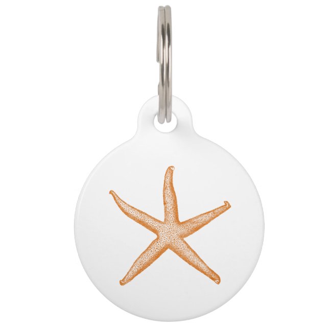 Starfish Pet Tag (Front)