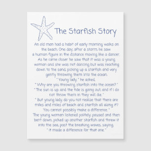 Starfish poem, the Starfish story, Foster mum gift