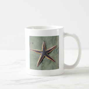 Starfish Purple sea star on beach Coffee Mug