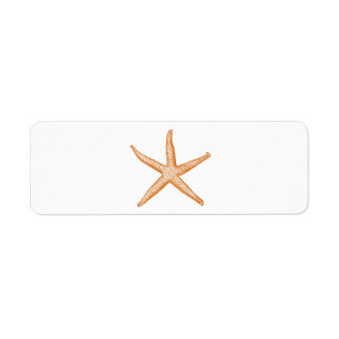 Starfish Return Address Label