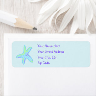 Starfish Return Address Labels