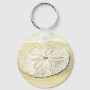 Starfish & Sand Dollar Key Ring