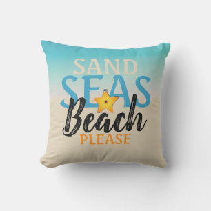 Starfish Sand Seas Beach Cushion