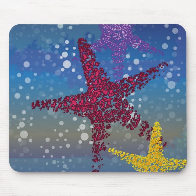 Starfish Sea Star Mouse Pad (Front)