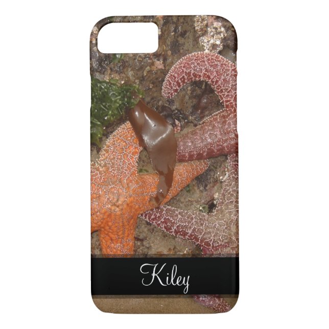 Starfish/Sea Stars in Cannon Beach, OR, 4 Name Case-Mate iPhone Case (Back)