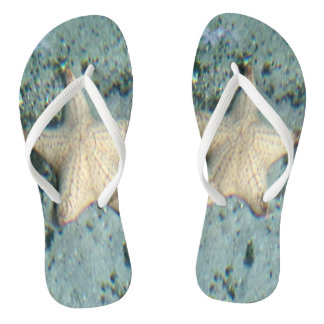 Starfish Seabed Underwater Calm Thongs