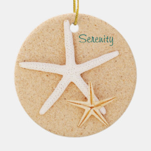 Starfish Serenity Prayer Ornament