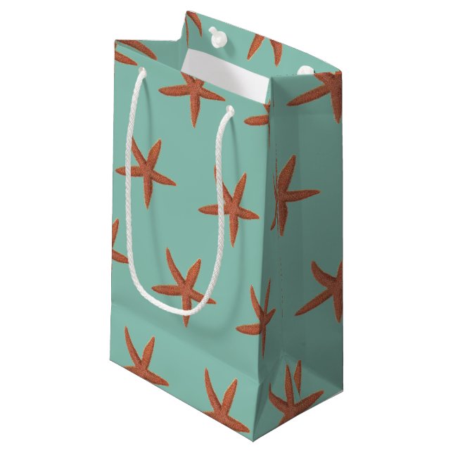 Starfish - Sherman Denton Fish Lithograph Small Gift Bag (Front Angled)