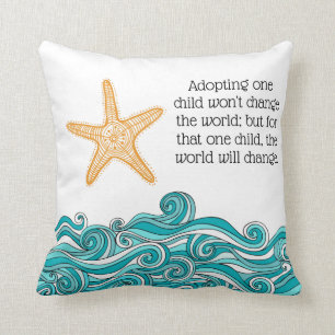 Starfish Story Adoption - Foster Care Cushion