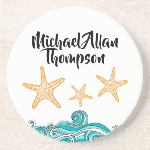 Starfish Story Adoption Party Favours Coaster