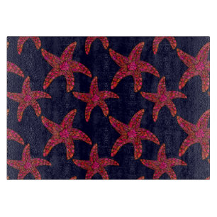 Starfish Style Pattern Cutting Board