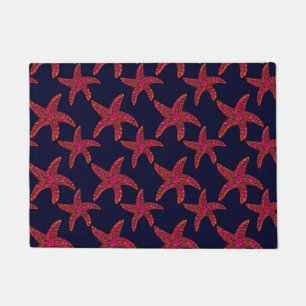 Starfish Style Pattern Doormat