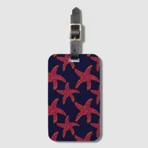 Starfish Style Pattern Luggage Tag