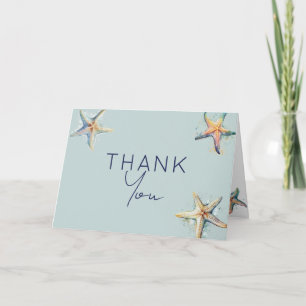 STARFISH THANK YOU CARD