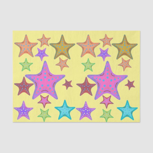 starfish  tissue paper (Front)