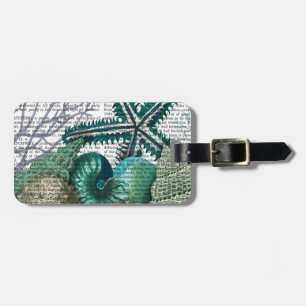 Starfish Under the Sea Luggage Tag