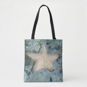 Starfish Underwater Seabed Stillness Tote Bag
