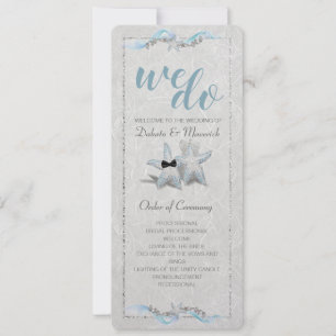 Starfish Wedding Program