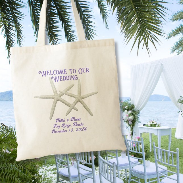 Starfish Wedding Welcome Guests Hotel Bag (Creator Uploaded)