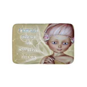 Starfish Wishes Bath Mat